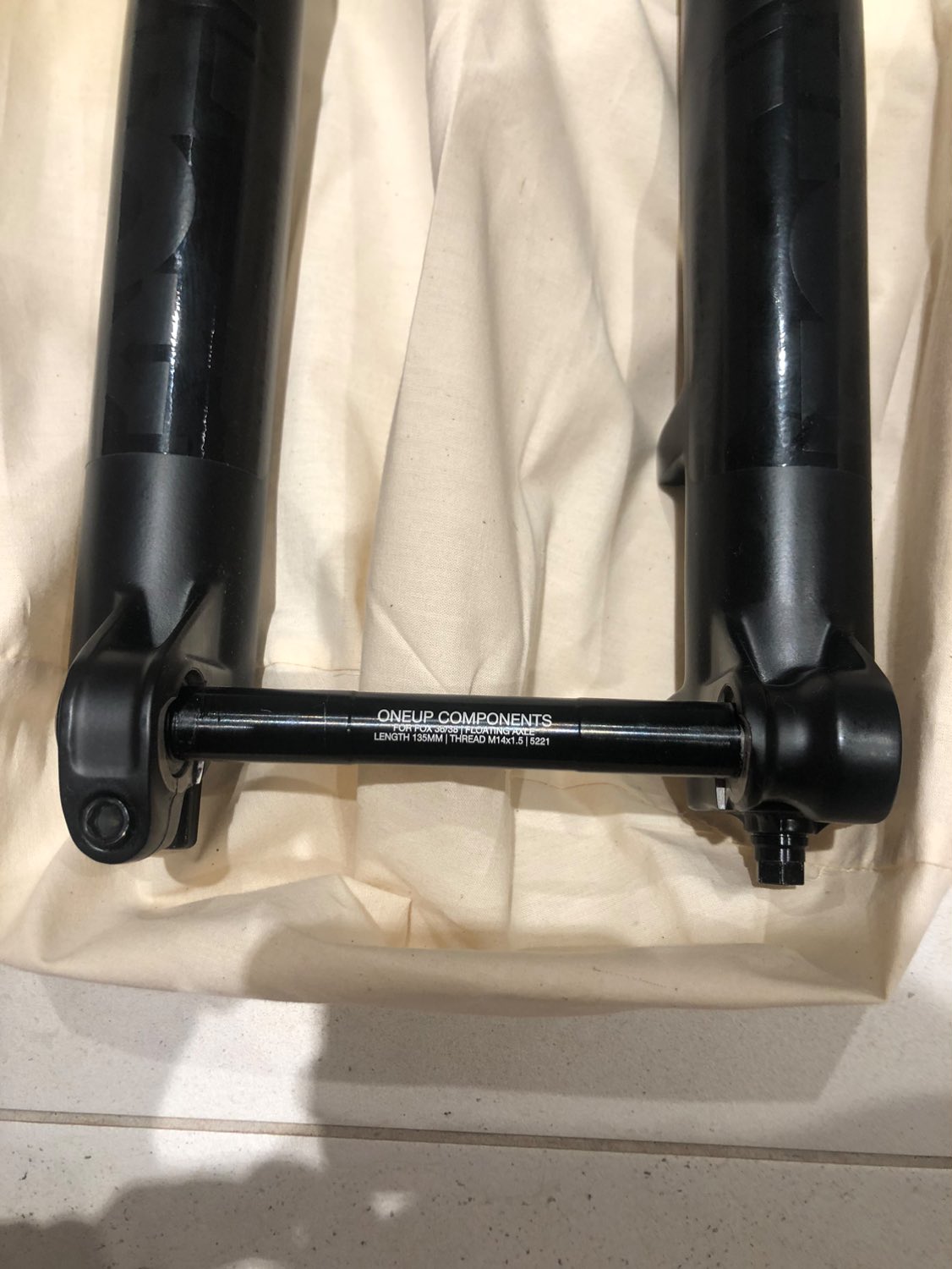 Fox 36 160mm 29" black badge