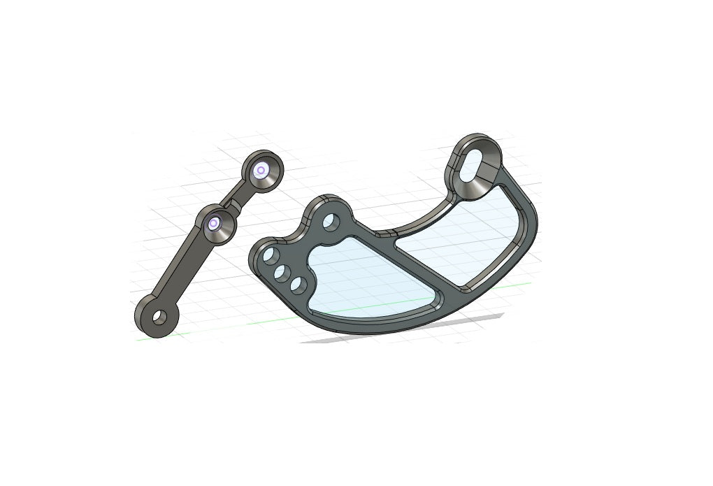Bashguard with integrated chain-tensioner PREORDER